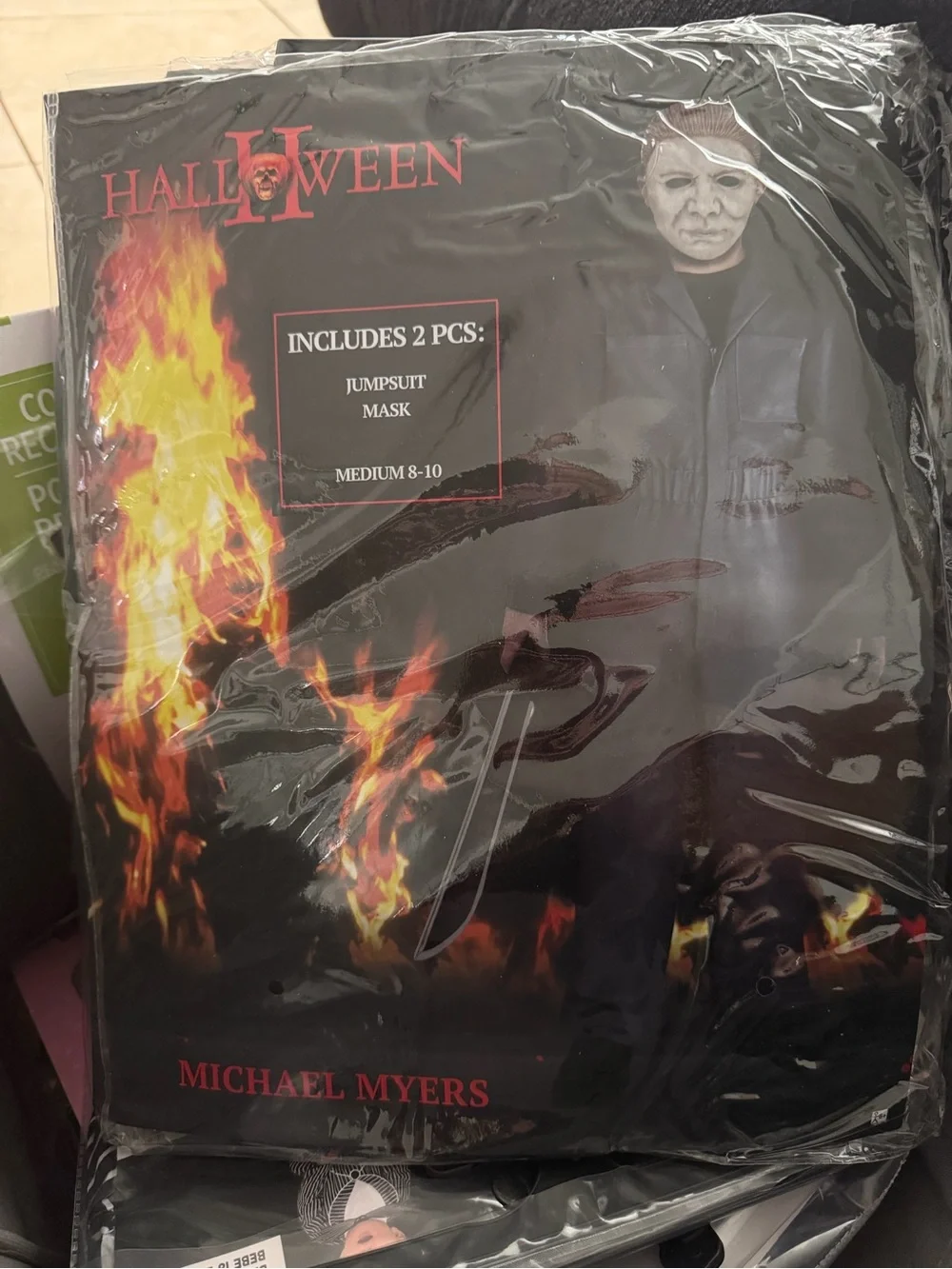 Michael Myers Halloween II Costume – Size Medium 8/10 – NEW